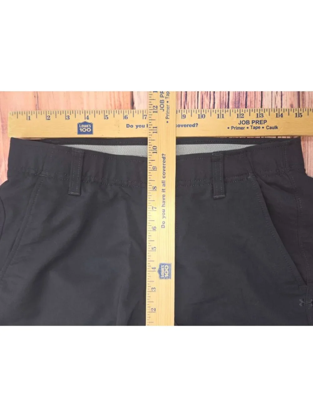 Under Armour Black Tapered Nylon Blend Golf Pants Size 30x32
